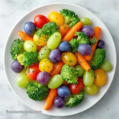 Healthy Garden Snack Board in 20 Minutes Recipe Card