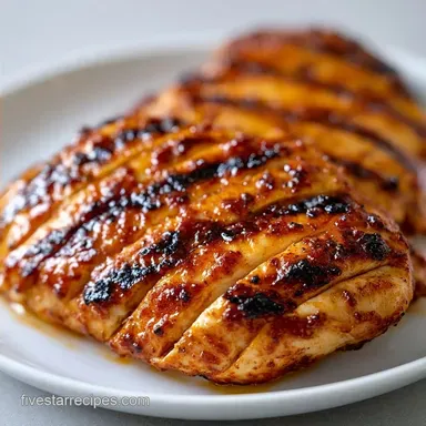 Healthy Grilled Chicken for 4 Servings