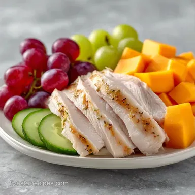 Healthy School Lunch Charcuterie: 15 Min Recipe Card