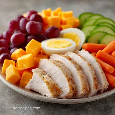 Healthy School Lunch Charcuterie: 15 Min