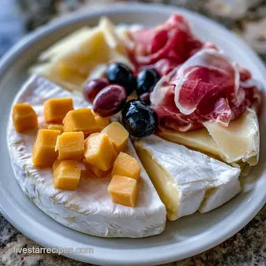 Holiday Cheese Board in 15 Minutes Recipe Card
