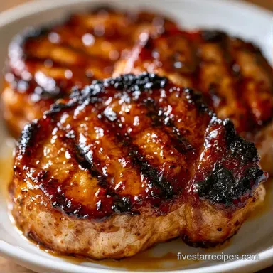 Juicy Grilled Tenderloin for 4 Servings Recipe Card