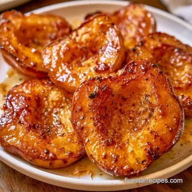 Maple Roasted Acorn Squash for 4 Servings