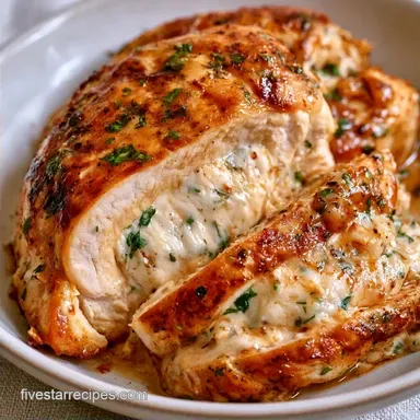 Mascarpone Stuffed Chicken in 35 Minutes