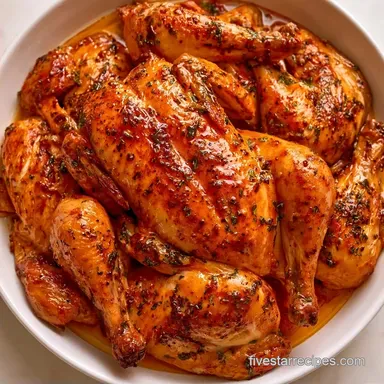 Moroccan Stuffed Chicken for 4 Servings