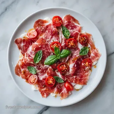 Party Snack Board for 10 Servings Recipe Card