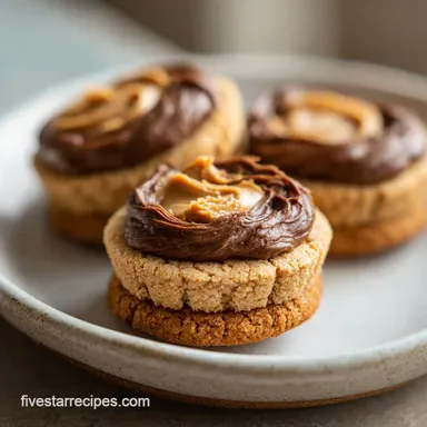 Peanut Butter Cup Cookies: Baked in 10 Min