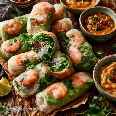 19 Shrimp Rice Paper Rolls: Fresh, Crispy & Steamed