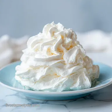 Stabilized Whipped Cream in 15 Minutes with Greek Yogurt Recipe Card