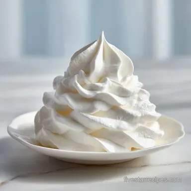 Stabilized Whipped Cream in 15 Minutes with Greek Yogurt