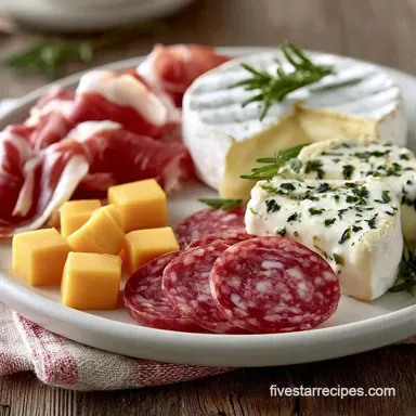 Summer Meat Board in 20 Minutes Recipe Card