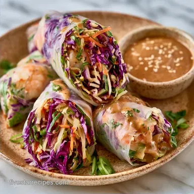 Shrimp Spring Rolls in 35 Minutes