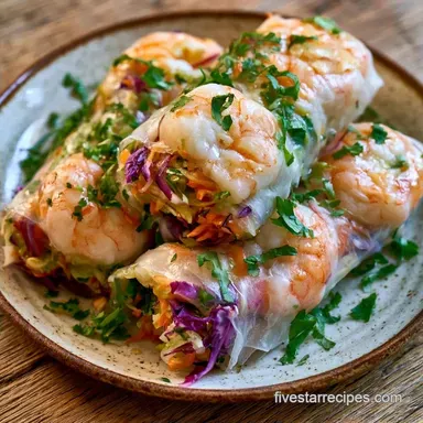 Shrimp Spring Rolls in 25 Minutes