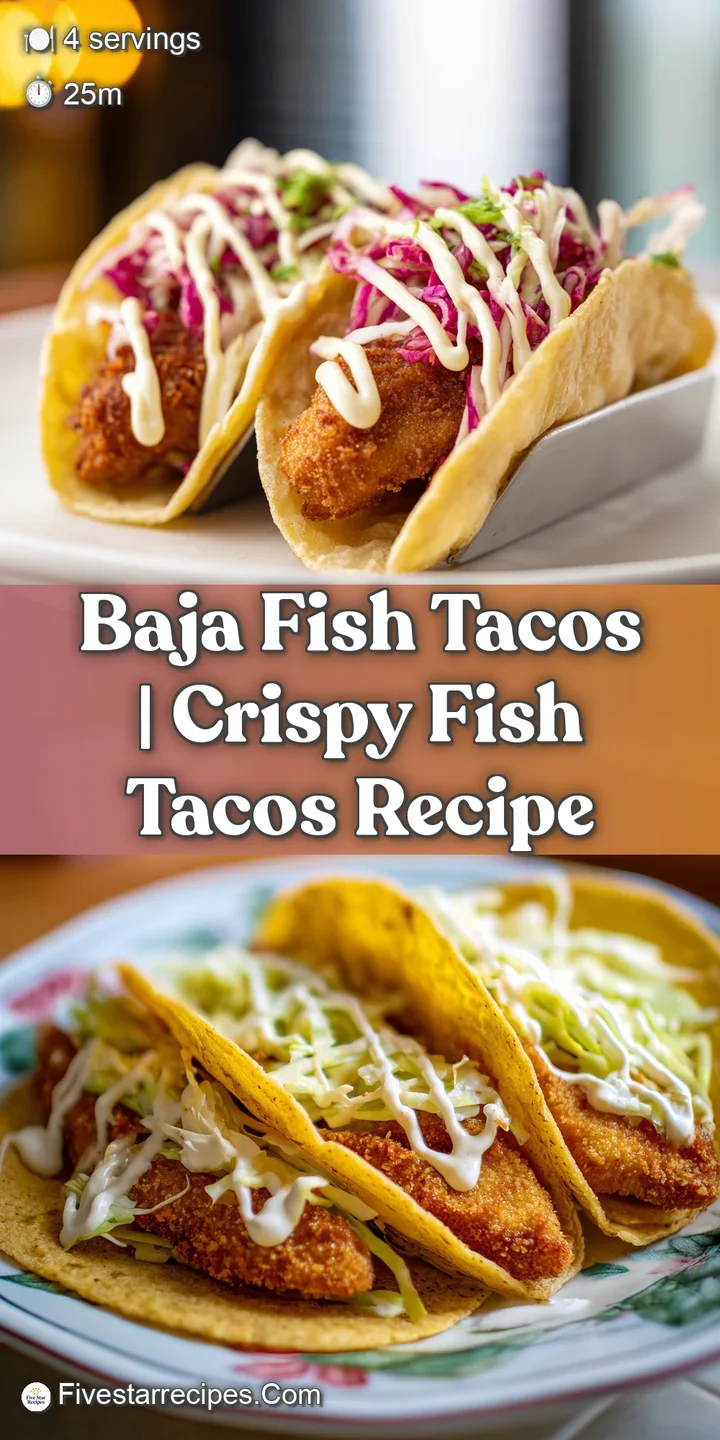 Extreme close-up of golden fried fish topped with zesty slaw and droplets of creamy sauce in a warm corn tortilla.