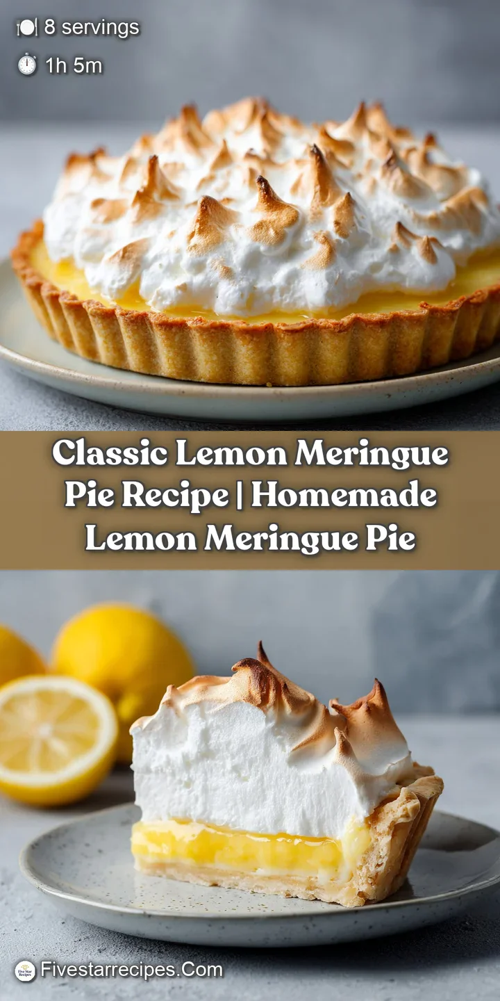 Close-up of a golden-brown meringue peak on a tart, bright yellow lemon filling, begging a taste.