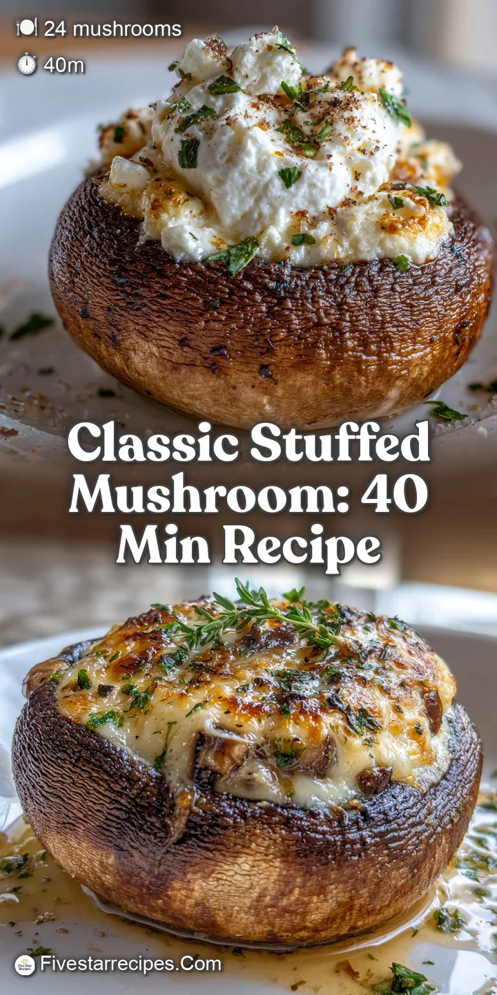 Close-up shot of a stuffed mushroom revealing its savory filling, browned top, and plump texture; steam rising enticingly.