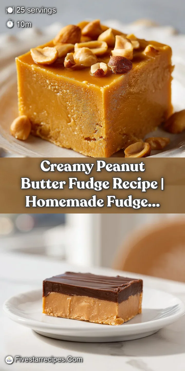Close-up shot of peanut butter fudge, showcasing its smooth, glossy surface and rich, creamy color. Mouthwatering texture.
