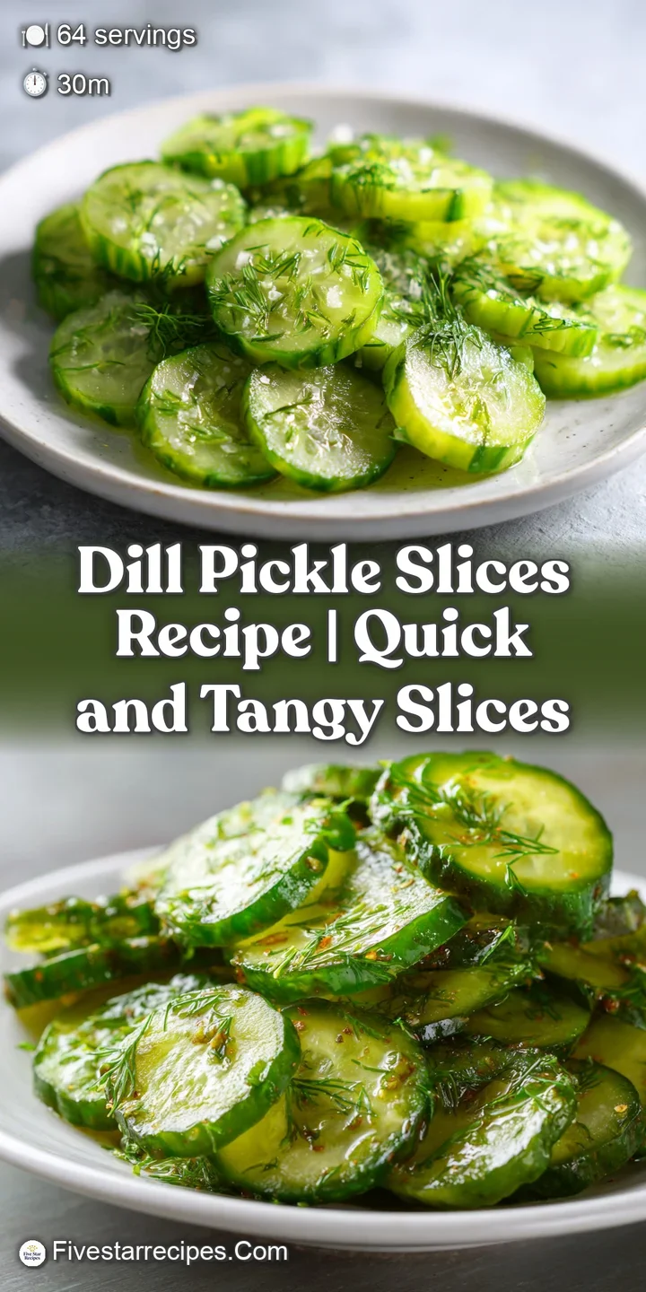 Close-up reveals the textured surface of juicy dill pickle slices, saturated with tangy brine and speckled with fresh dill...