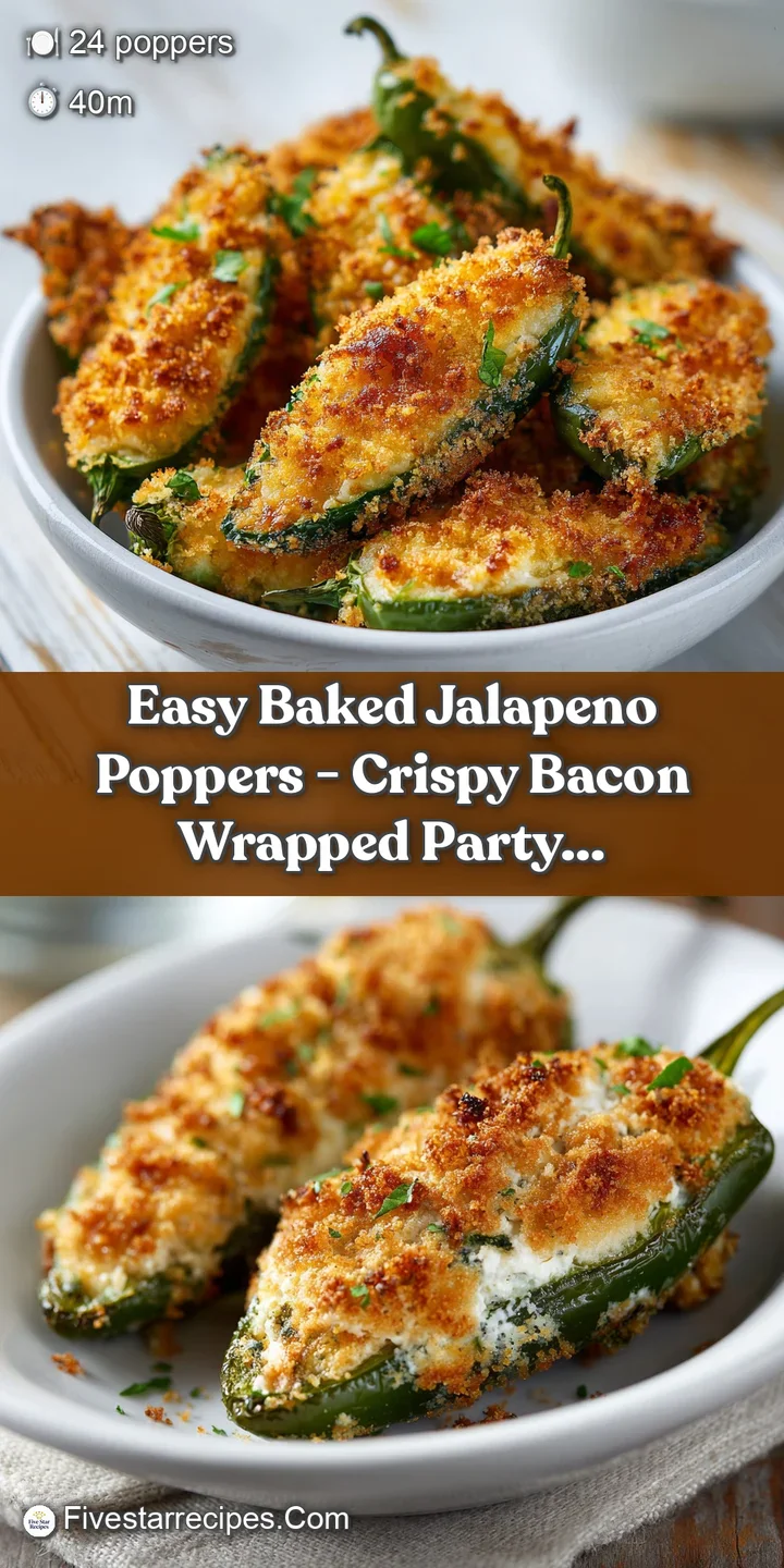 A close-up of a halved, baked jalape&ntilde;o popper, its melted cheese oozing invitingly.