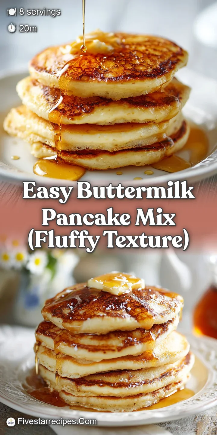 Close-up of a warm, fluffy buttermilk pancake showing a soft, airy texture and glistening butter melting into the golden s...