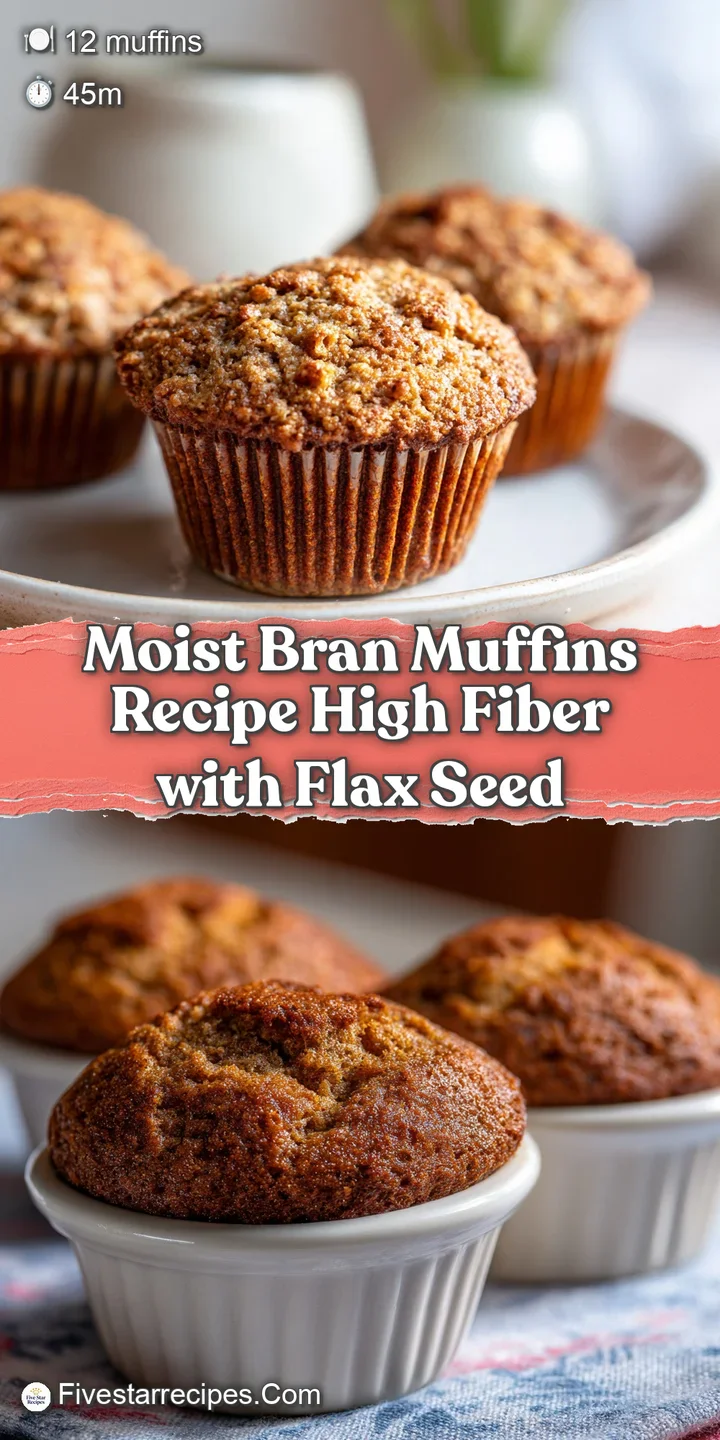 Close-up of a domed bran muffin, speckled with bran and golden highlights, hinting at a subtly sweet and nutty taste.