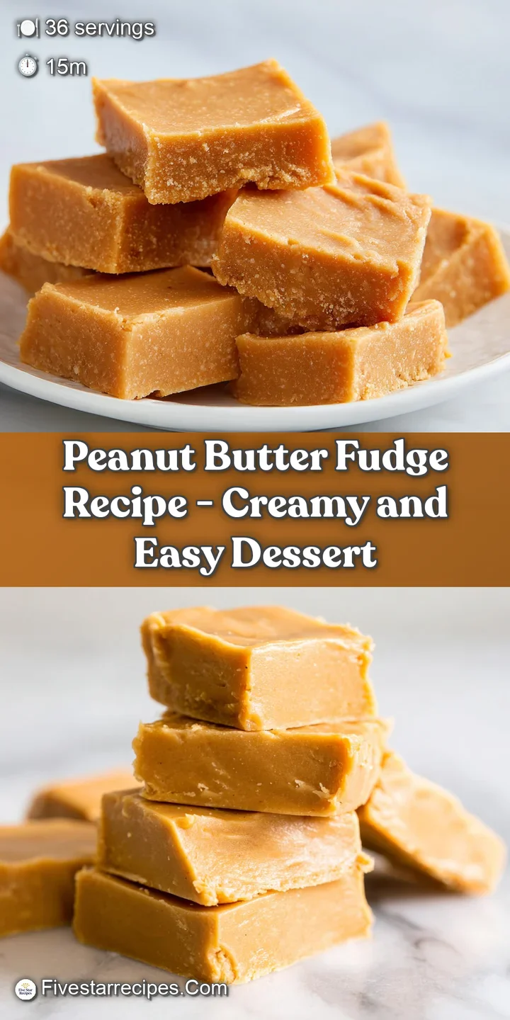 Melt-in-your-mouth peanut butter fudge with a smooth, dense texture and a glistening surface, showing its creamy interior.