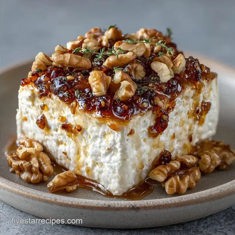 Apricot Walnut Cheese Board: Salty and Sweet