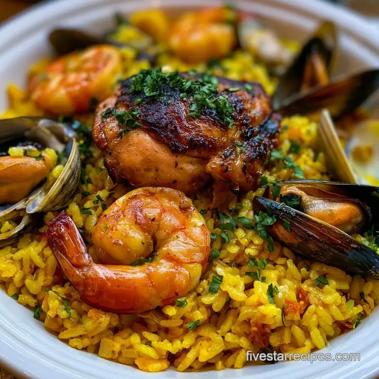 Authentic Spanish Paella: With Socarrat