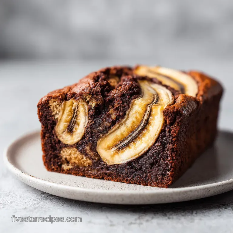 Banana Bread Brownies 2: Failure-Proof Swirl