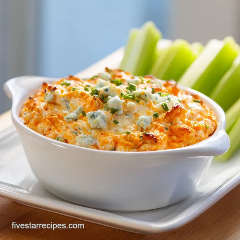 Buffalo Chicken Dip with Canned Chicken