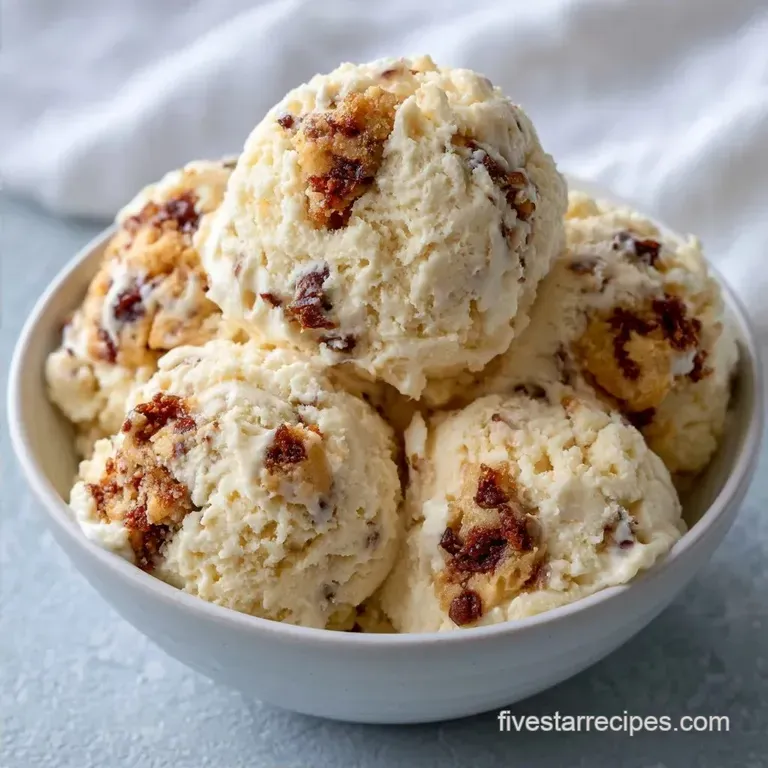 Classic Cookie Dough Ice Cream in 30 Minutes