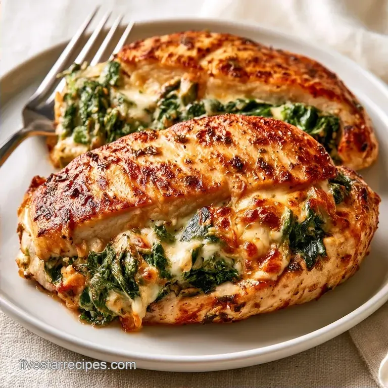 High-Protein Cottage Cheese Spinach Chicken