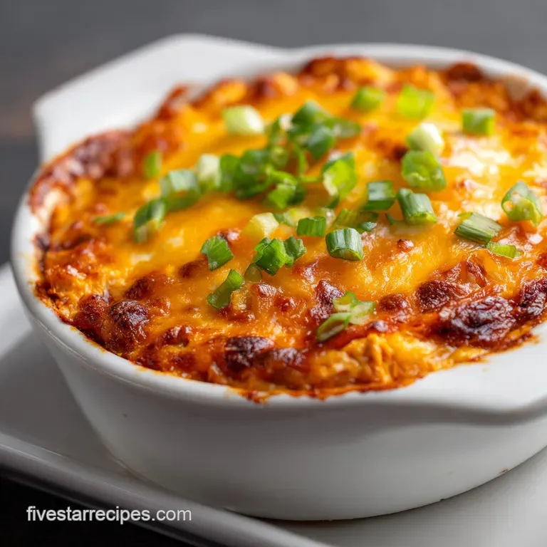 Buffalo Chicken Dip: Creamy and Tangy
