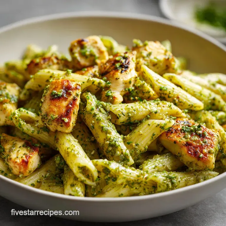Chicken Pesto Pasta: Creamy and Gourmet