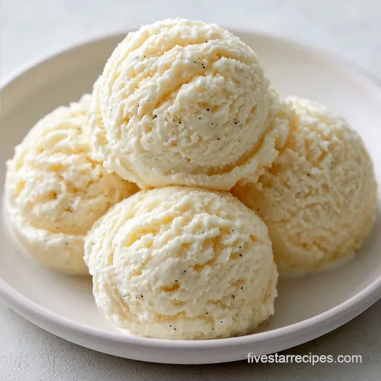 Creamy Homemade Custard Ice Cream