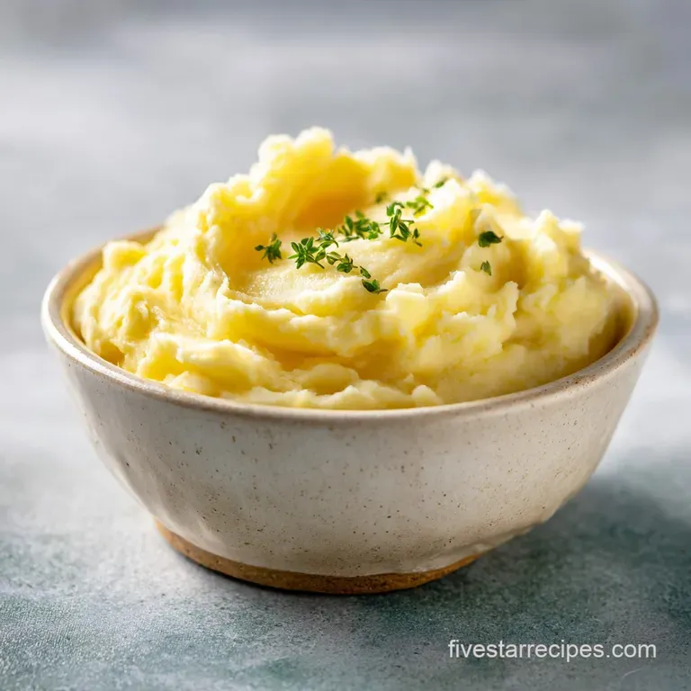 Creamy Mashed Potatoes Recipe: Silky Finish