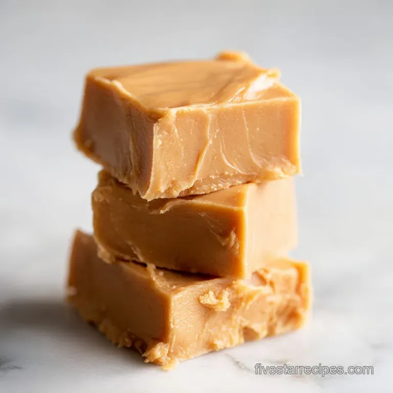 A swirl of creamy peanut butter fudge drizzled with melted dark chocolate, nestled on a white plate.