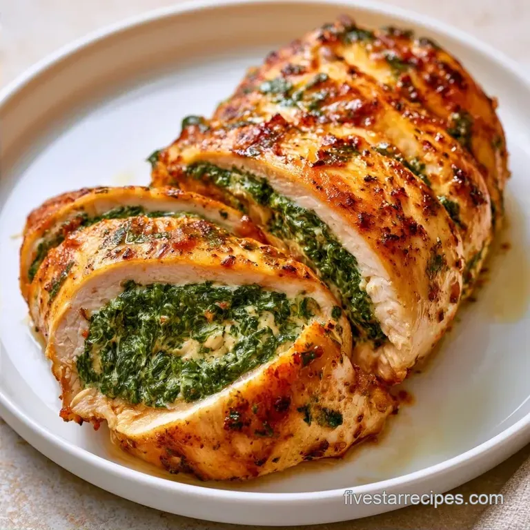 20-Minute Stuffed Chicken Breast