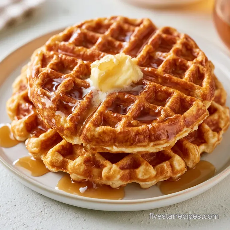 Belgian Waffles: Ultra Crispy and Fluffy