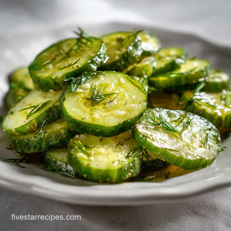 Dill Pickle Slices: The Cold Shock Snap