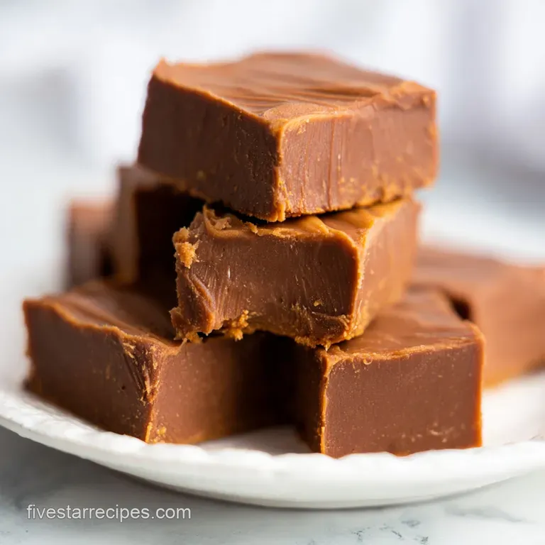 Peanut Butter Fudge: Silky and Dense