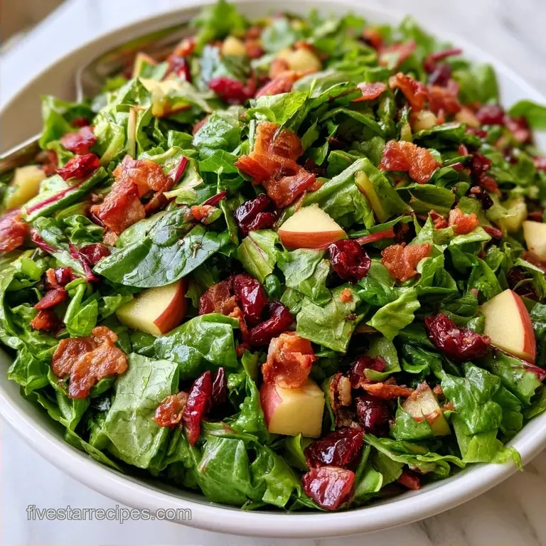 Fall Chopped Salad with Honeycrisp Apple