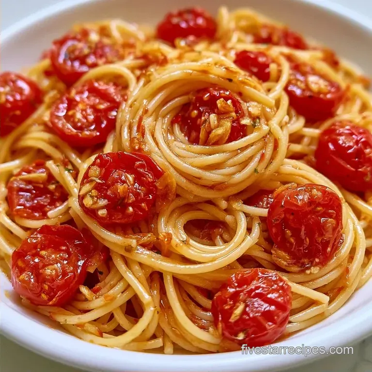 Cherry Tomato Pasta in 20 Minutes
