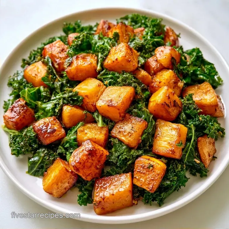 Harvest Caesar Salad with Roasted Squash