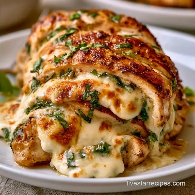 Italian Stuffed Chicken Breast with Ricotta
