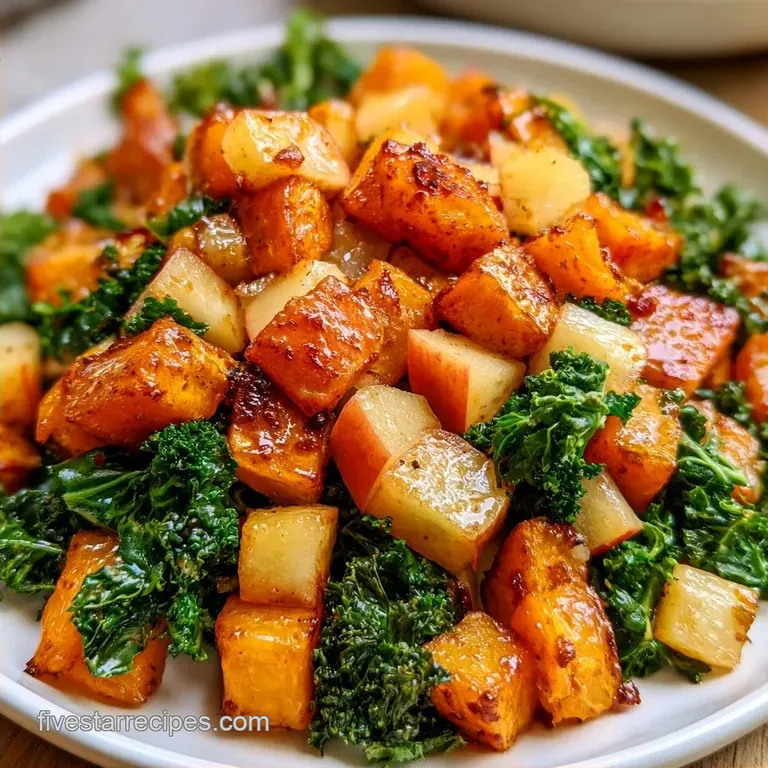 MakeAhead Fall Salad with Roasted Squash