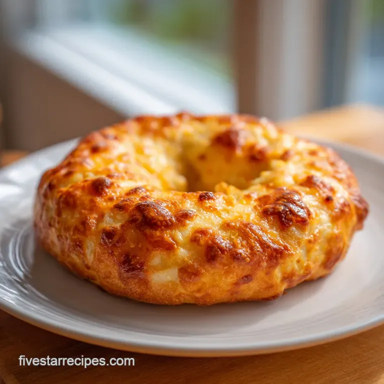 Asiago Cheese Bagel: Pungent & Chewy