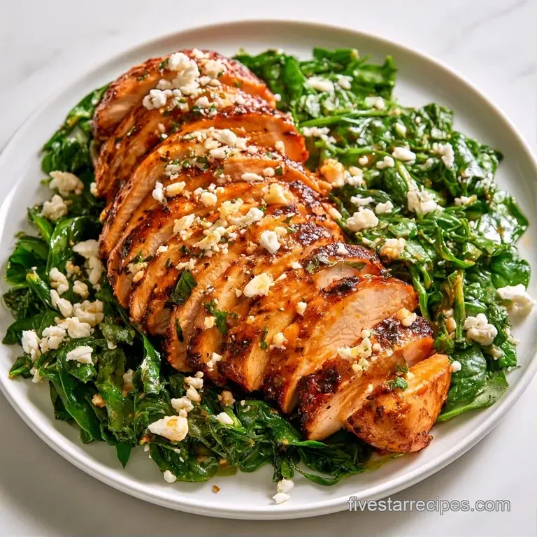 Roasted chicken thighs with a creamy white cheese center, garnished with lemon wedges and fresh green herbs.