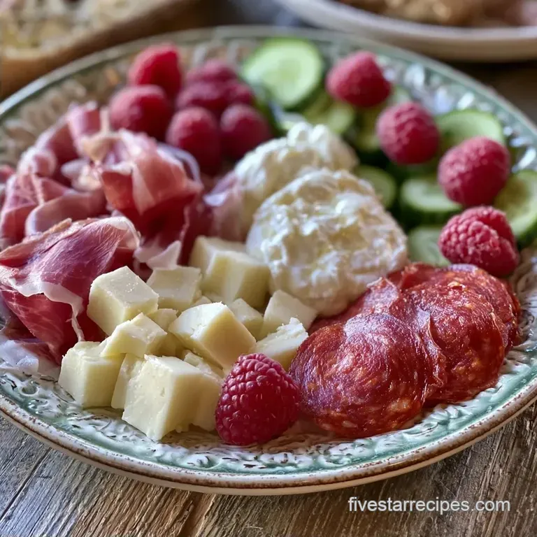 Mini Charcuterie Board: Fresh and Individual