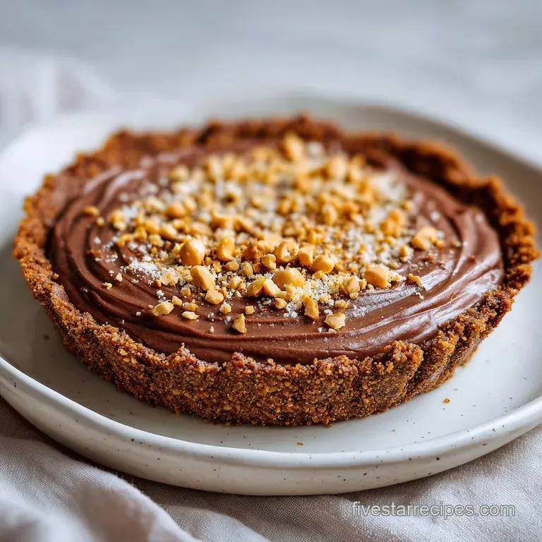 Chocolate Peanut Butter Pie: Silky Mousse